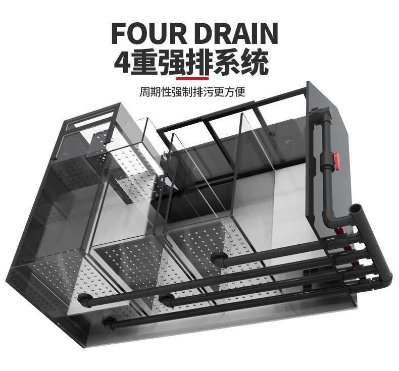 雷狼水族箱超白玻璃龍魚缸