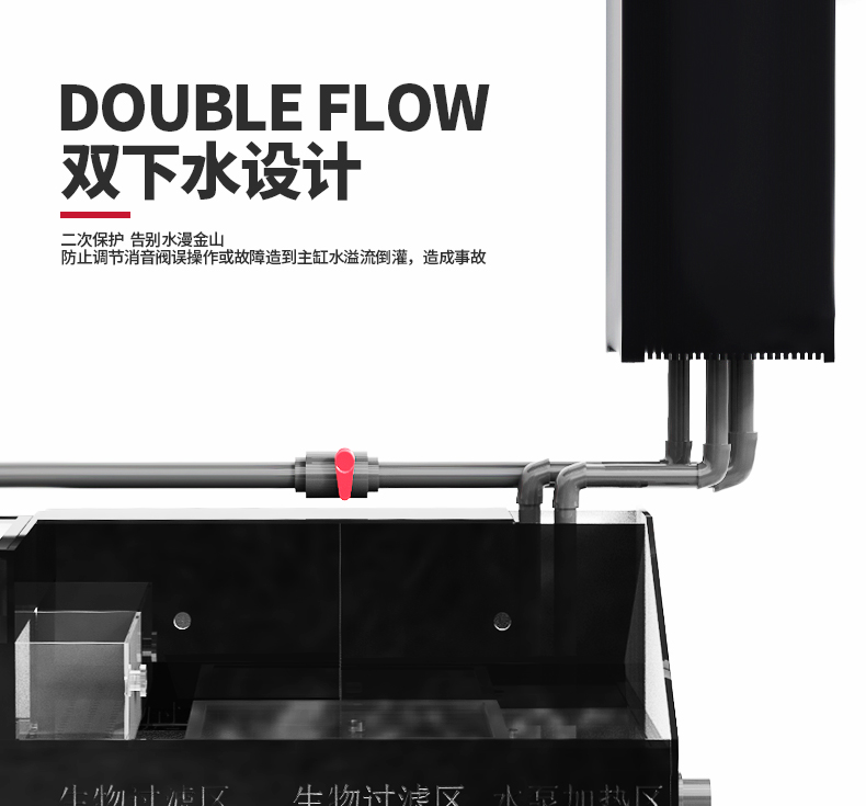 雷狼水族箱超白玻璃龍魚缸