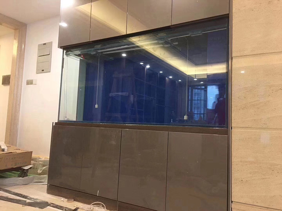 嵌入式定制魚缸案例