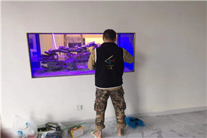 大型海洋魚缸 觀賞魚缸 海洋景觀